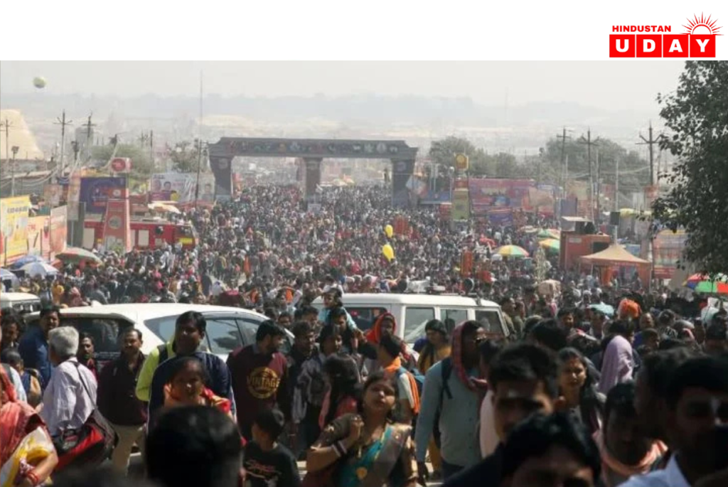 महाकुंभ में फिर जाम