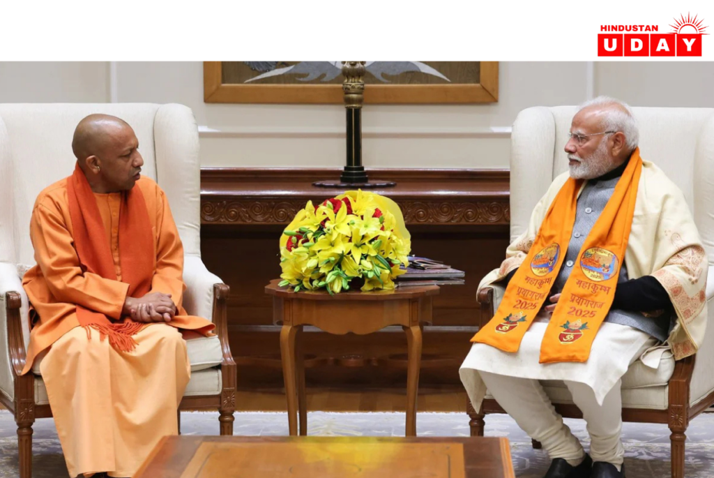 सीएम योगी ने की पीएम मोदी से मुलाकात