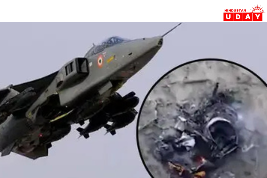 भारतीय वायुसेना का जगुआर विमान क्रैश