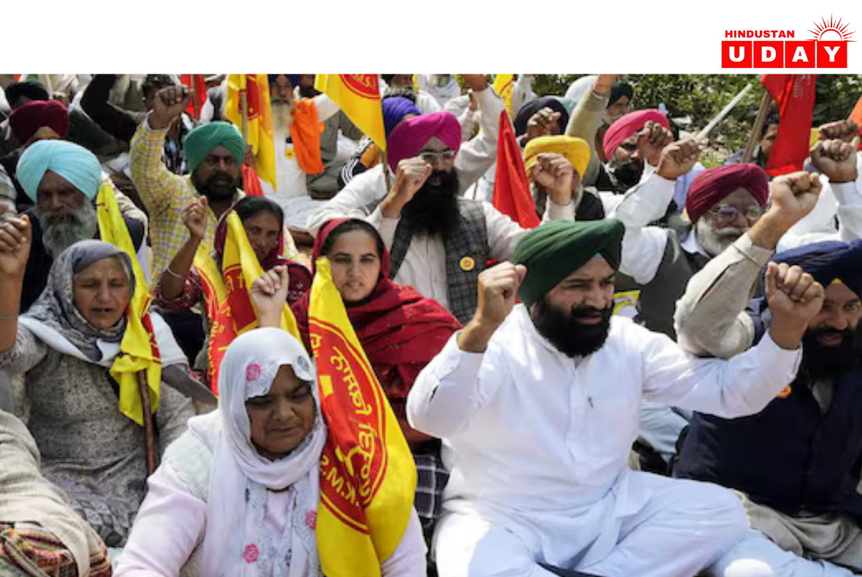 सिंघु और खनौरी बॉर्डर पर पंजाब सरकार के खिलाफ किसान आक्रोश 