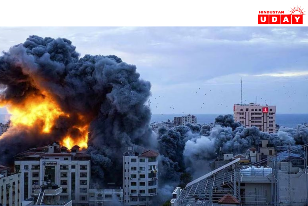 हमास पर कड़ा प्रहार