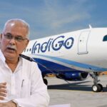Indigo Flight Gate Locked in Raipur