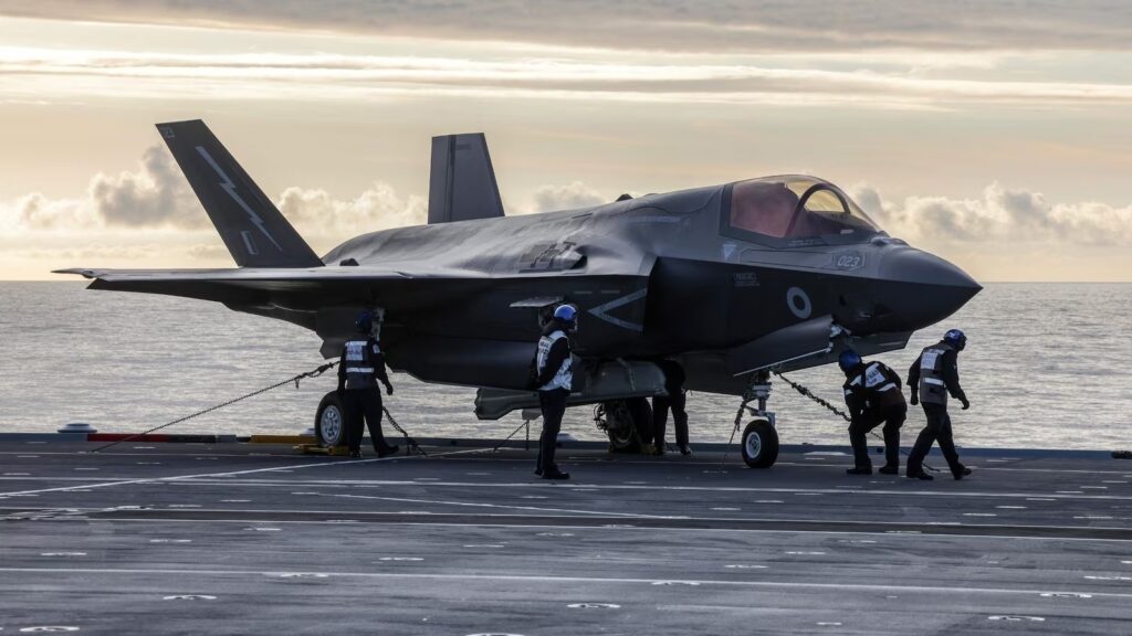 Britain's superfighter F-35 stuck in Kerala