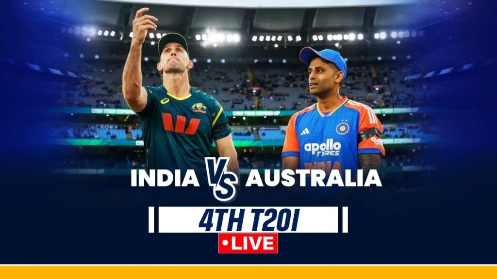 India vs Australia 4th T20I Cricket